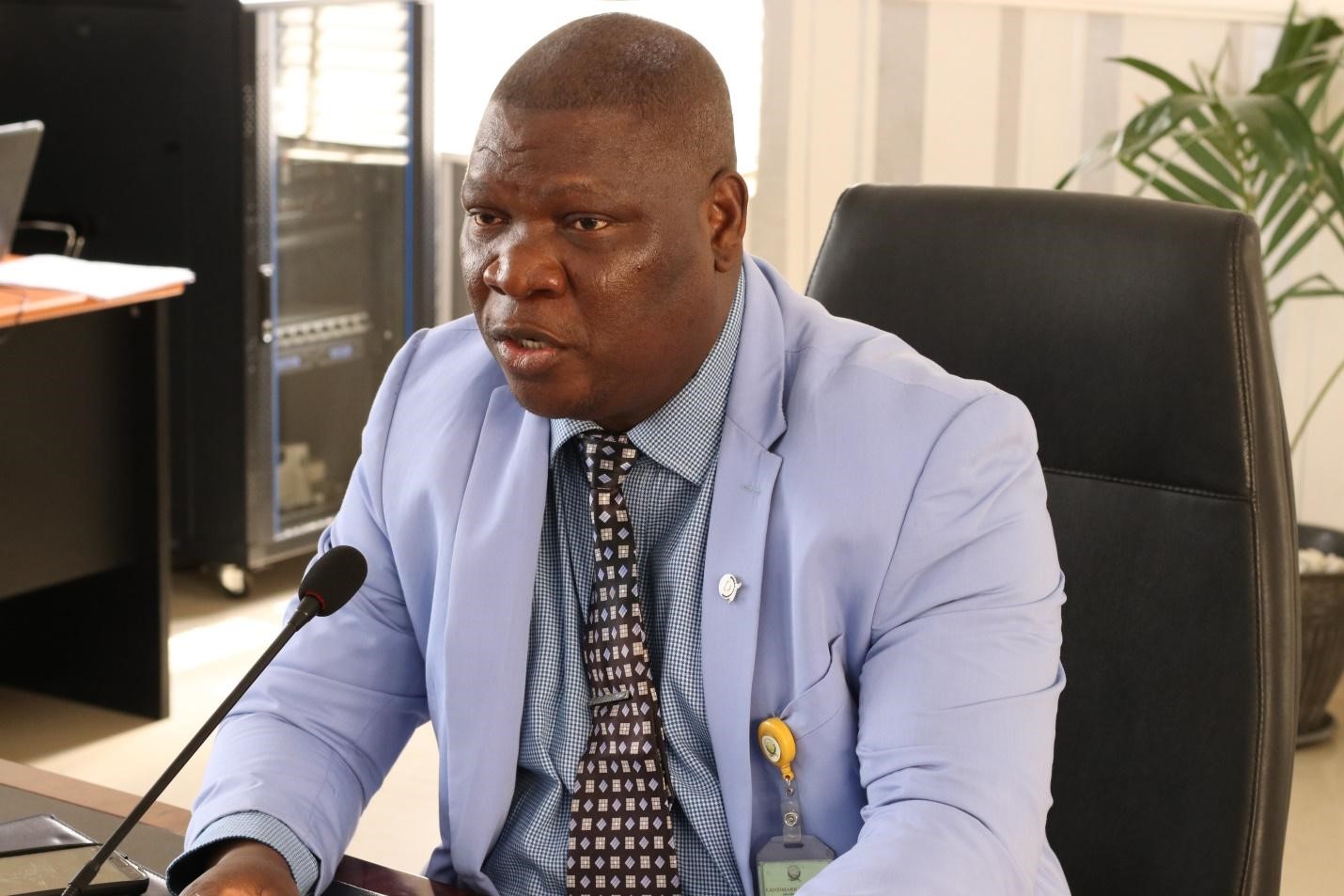 Professor Adeniyi Olayanju addressing the team from the Project team Members