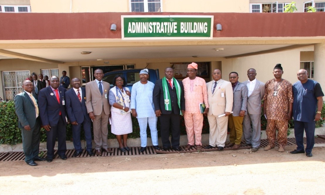 LMU and NCAM Representatives in a group photograph after a session of meeting